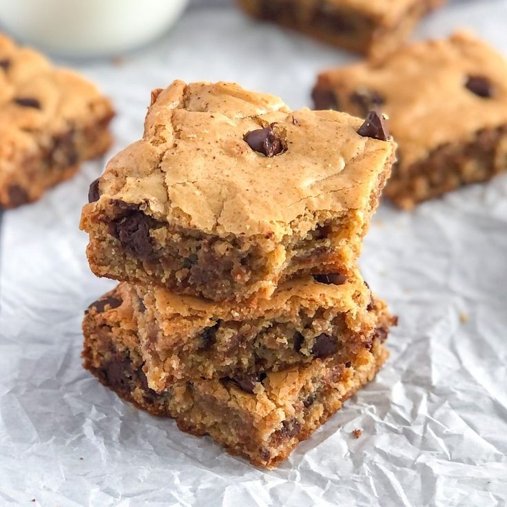 Almond Butter Blondies