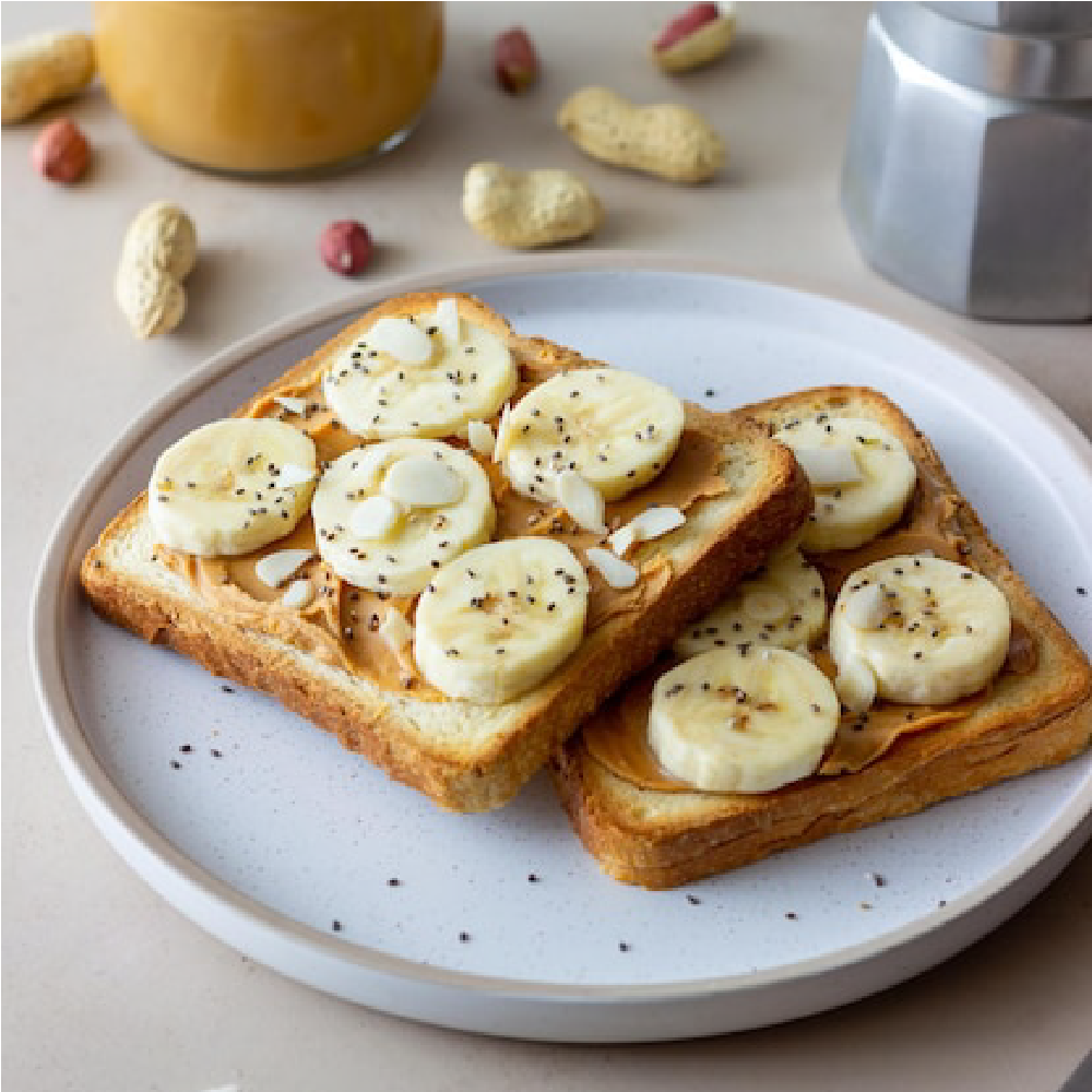 CASHEW SPREAD BANANA TOAST