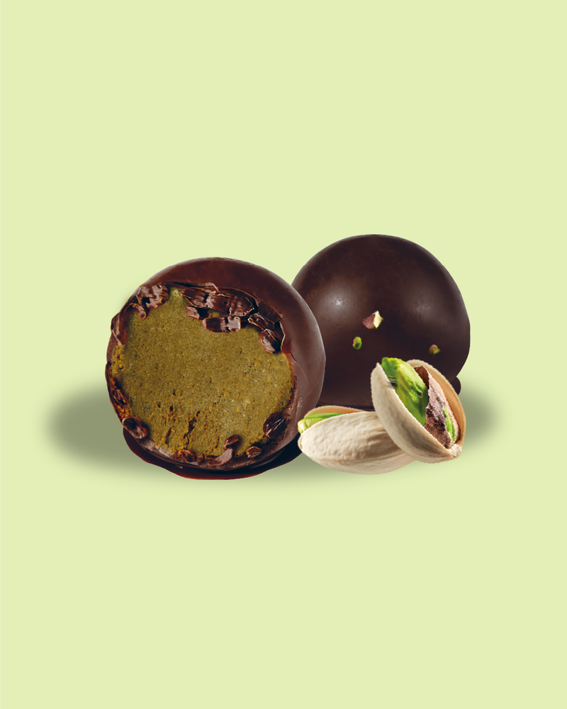 Epic Pistachio Protein Truffles